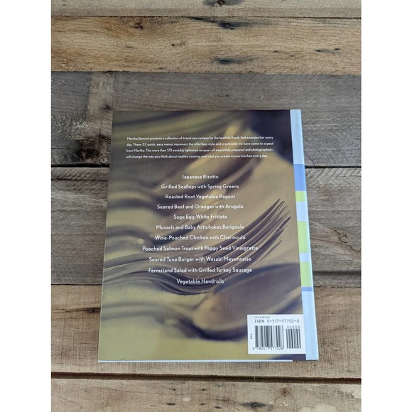 Vintage 1997 "Martha Stewart's Healthy Quick Cook Four Seasons of Great Menus" - Picture 7 of 7